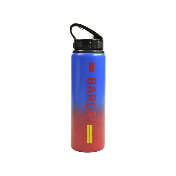 FC BARCELONA Fade Aluminium Water Bottle (Blue/Maroon/Gold)
