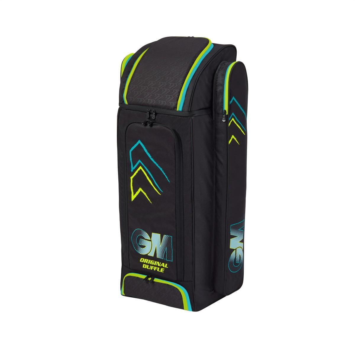 GUNN AND MOORE Original 2024 Cricket Bag (Black/Cyan)