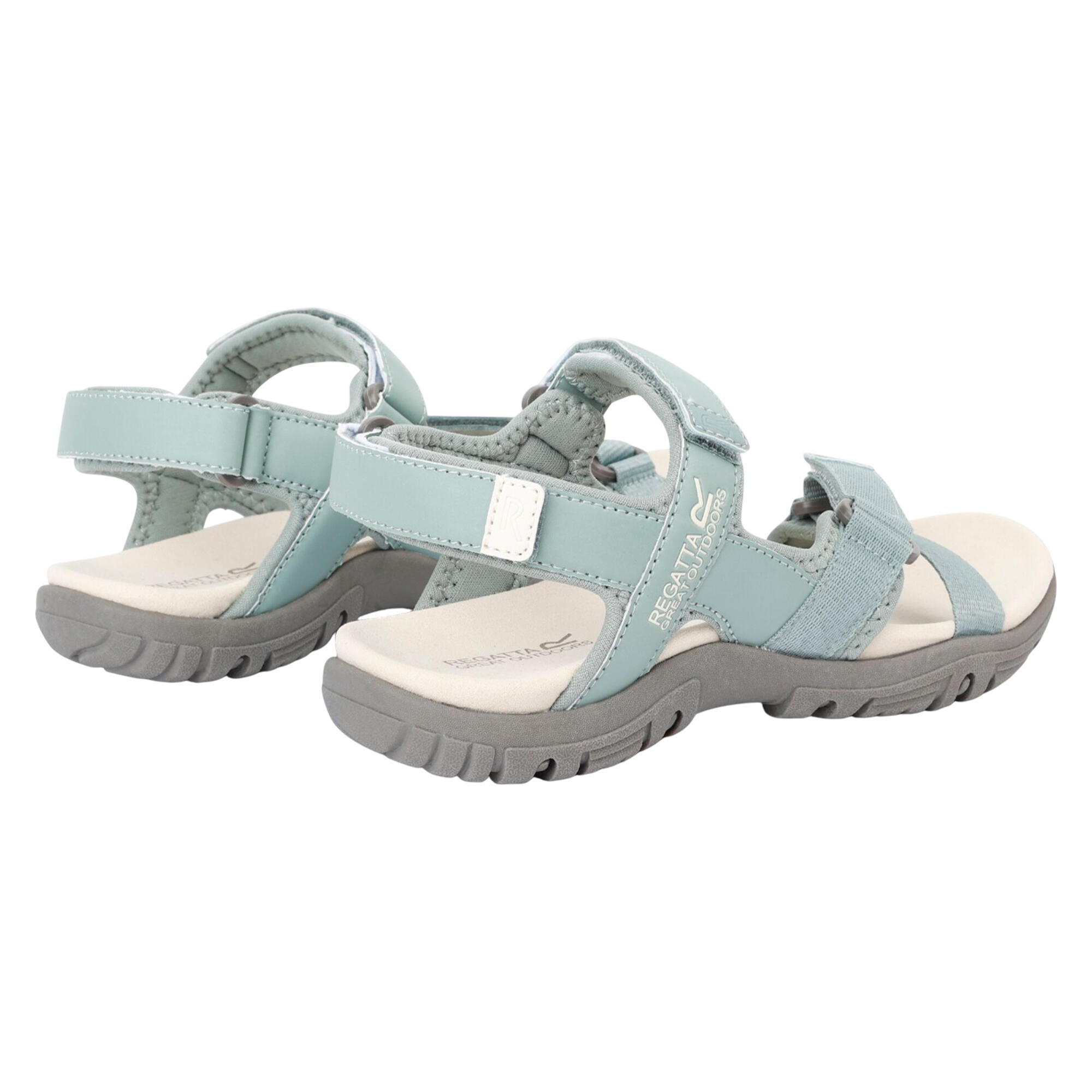 Womens/Ladies Santa Clara II Sandals (Glacier Green/Light Vanilla) 2/5