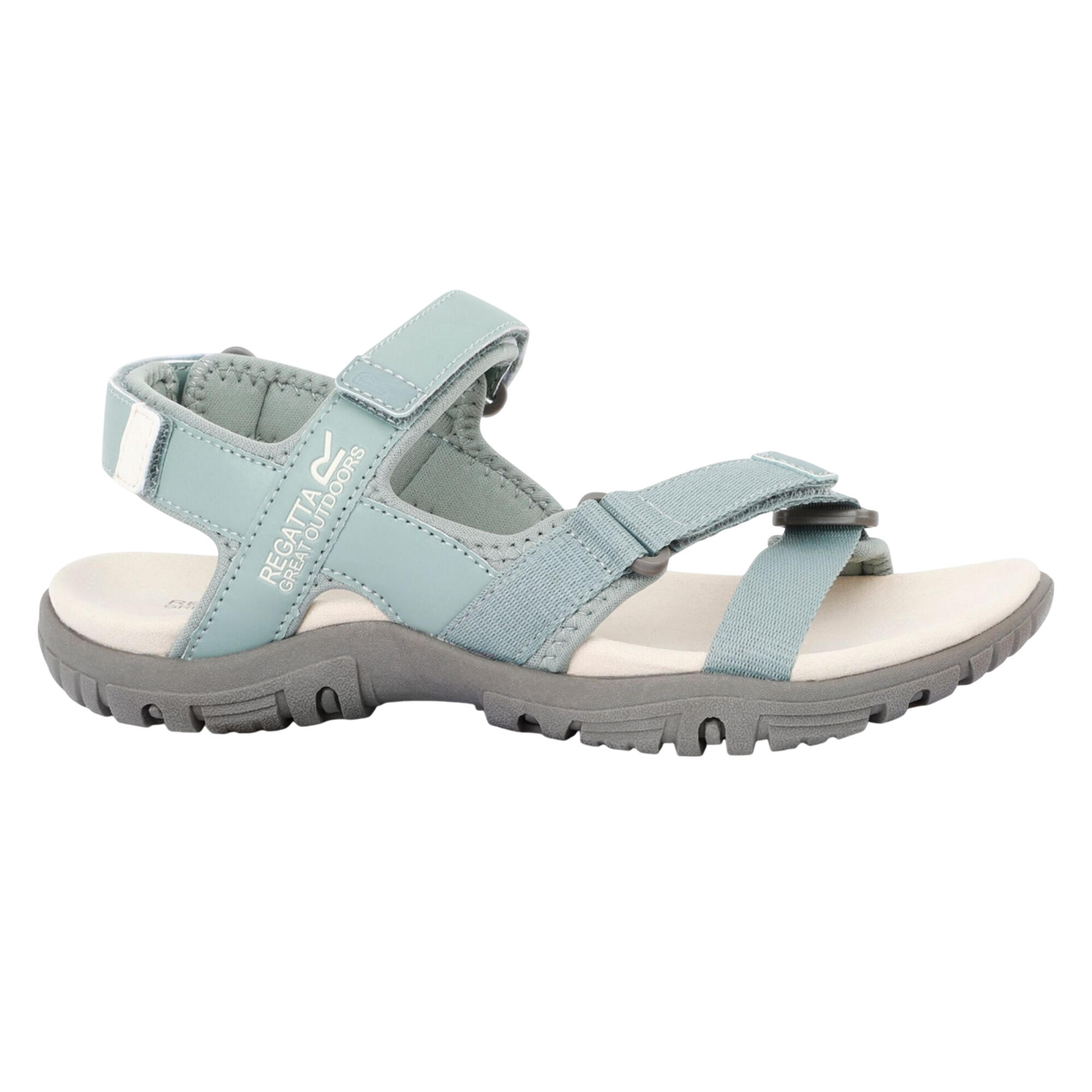 Womens/Ladies Santa Clara II Sandals (Glacier Green/Light Vanilla) 4/5