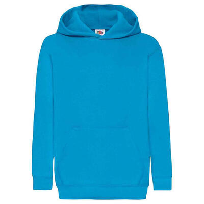 Kinder/kids klassieke hoodie (zwart)
