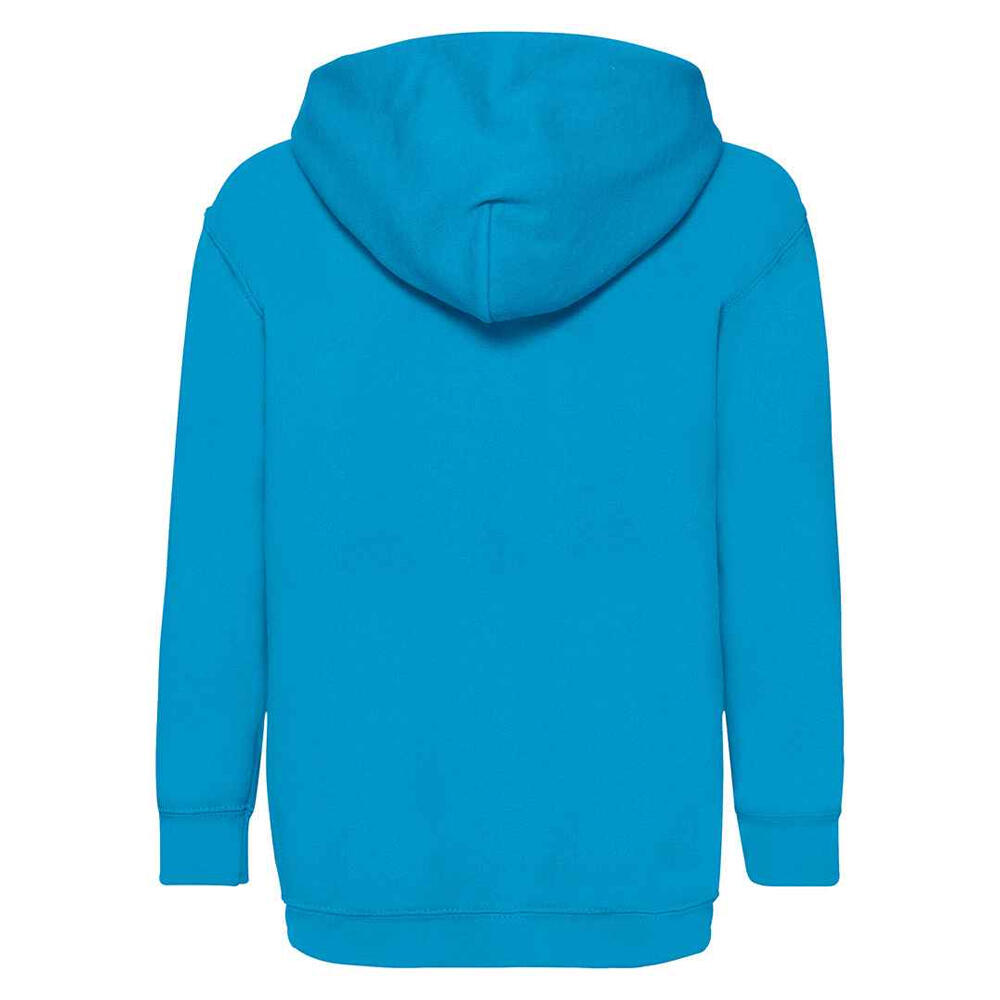 Felpa Con Cappuccio Bambini Fruit Of The Loom Classic Blu Azzurro 2/3
