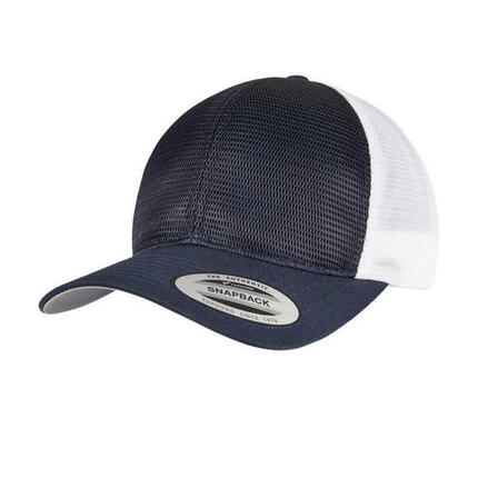 Casquette Motif/style Deux Tons (Noir / Blanc)