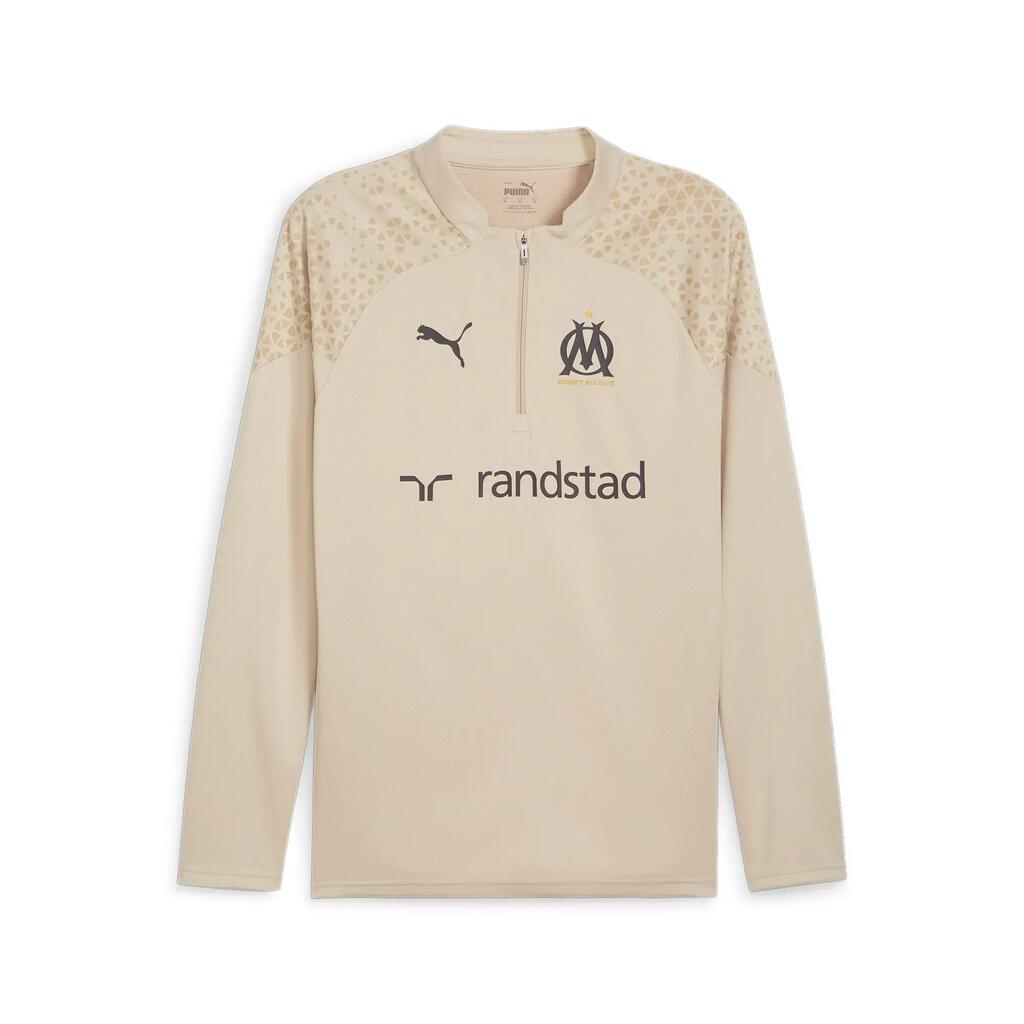Puma Olympique Marseille Mens Sand Football Top