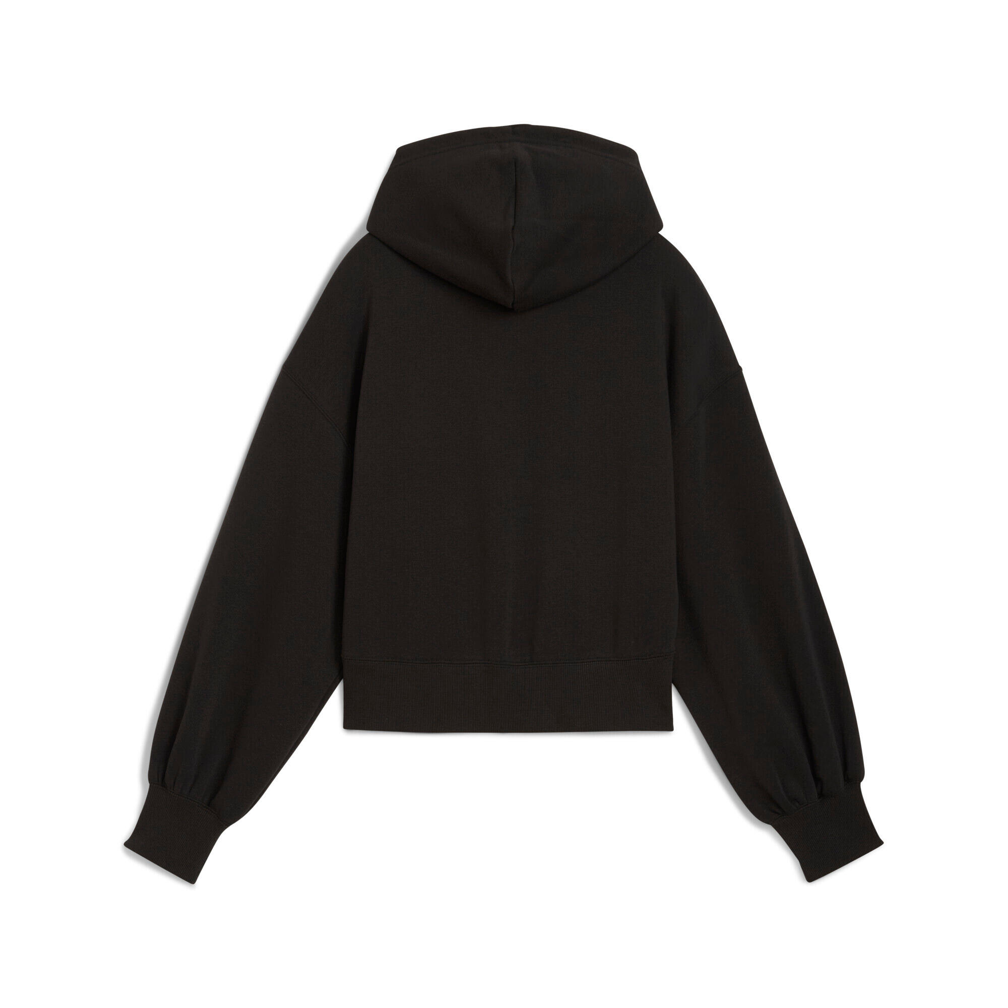 Sweatshirt à capuche crop femme Puma Leo Luxe Relaxed 3/7