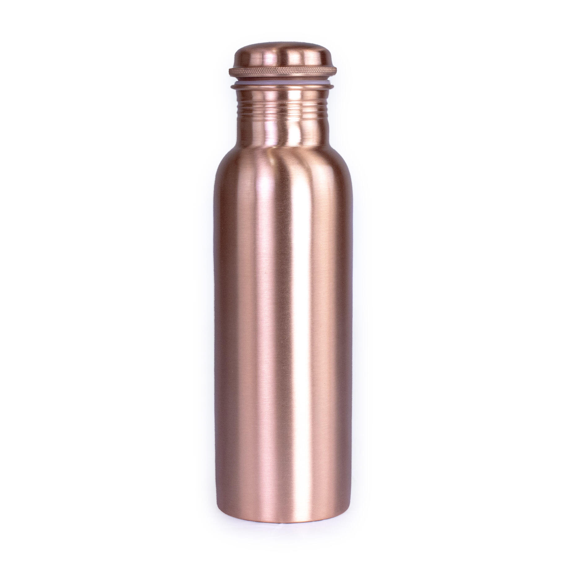Plain Copper 0.8L Water Bottle (Copper) 1/3