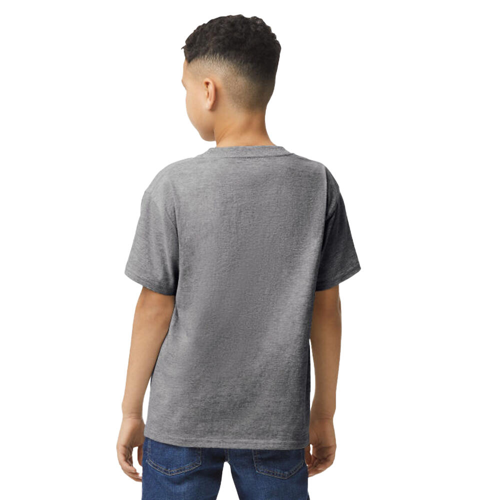 Childrens/Kids Soft Style Jersey TShirt (Graphite Heather) 2/2