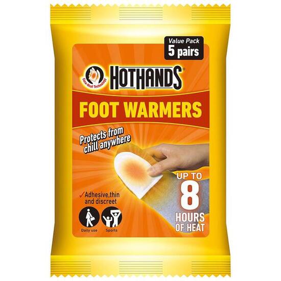 Fußwärmer 5erPack Damen und Herren Weiß
