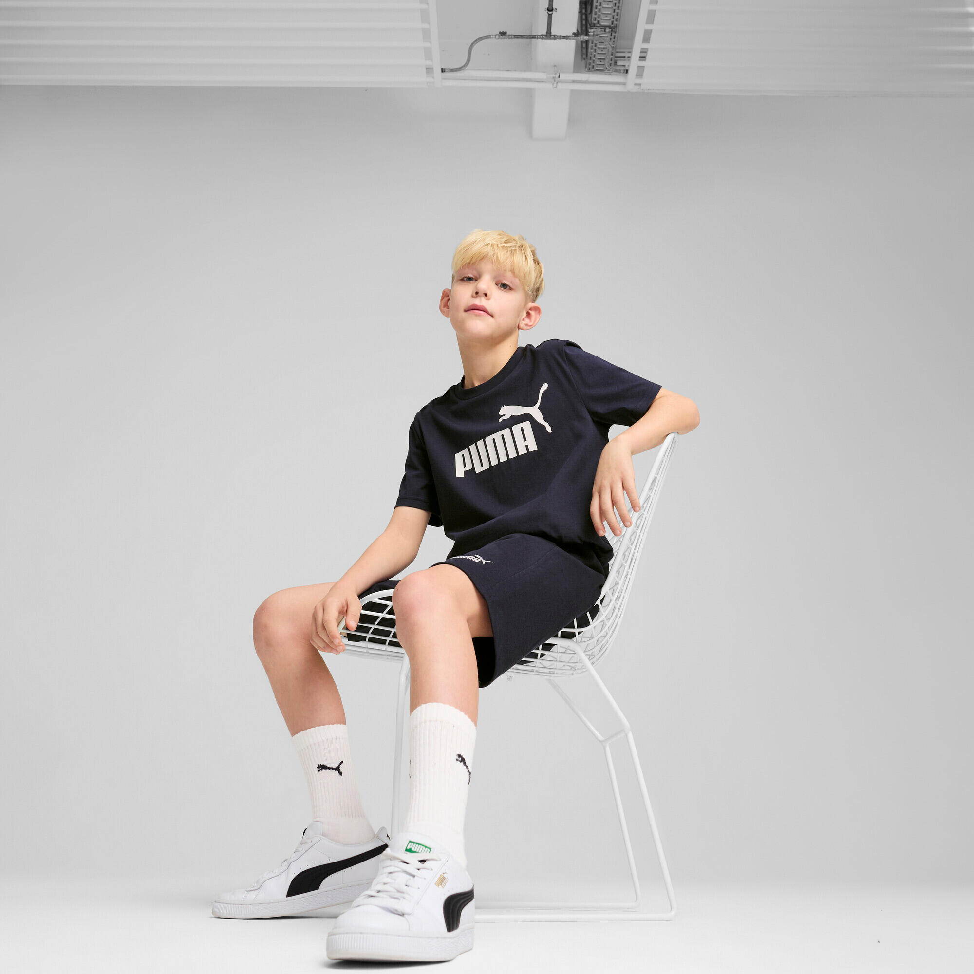 Calções para crianças Puma No. 1 B Jersey 3/5