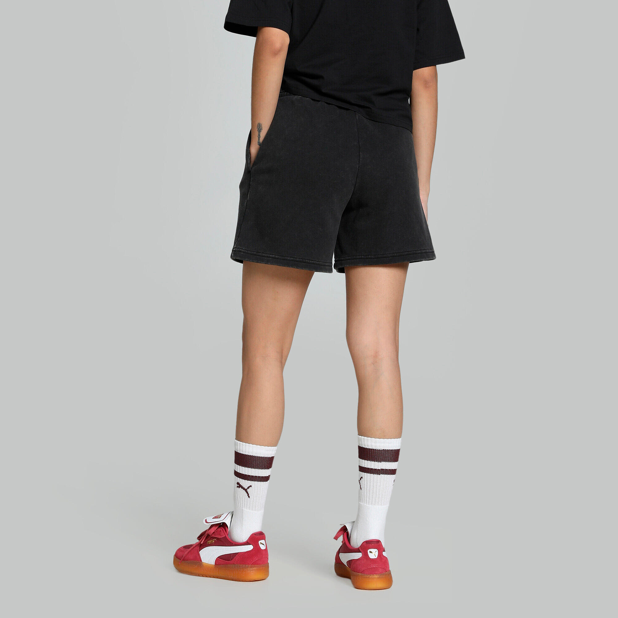 Pantalones Cortos Class de Lavado para Hombre Negro 7/7