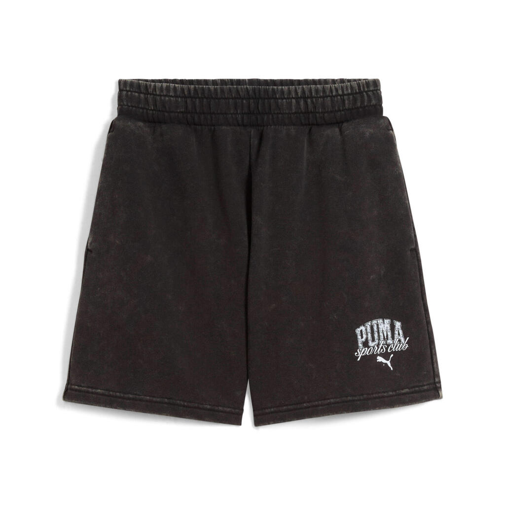 Mens Class Washed Shorts (Black)