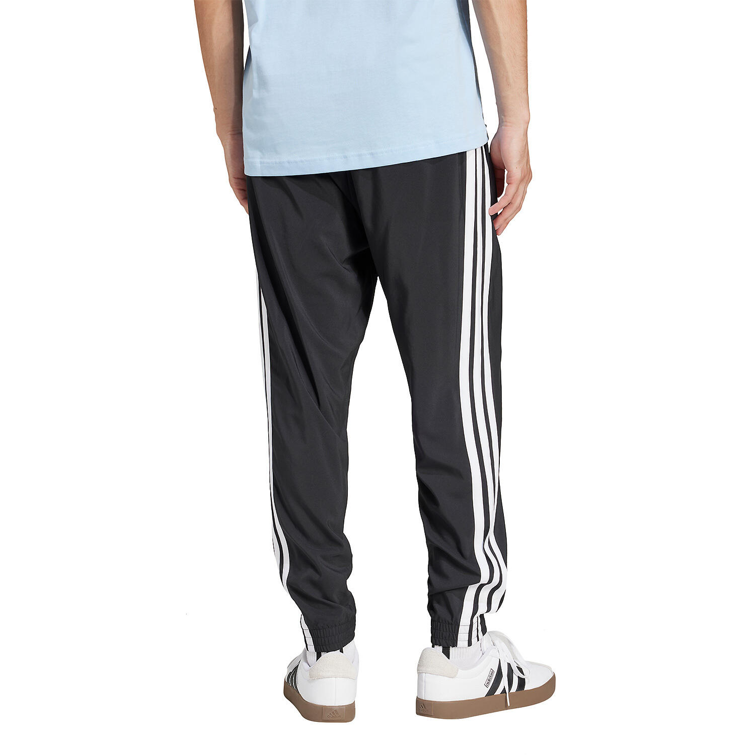 Tkane spodnie dresowe adidas Essentials 3-Stripes 3/6
