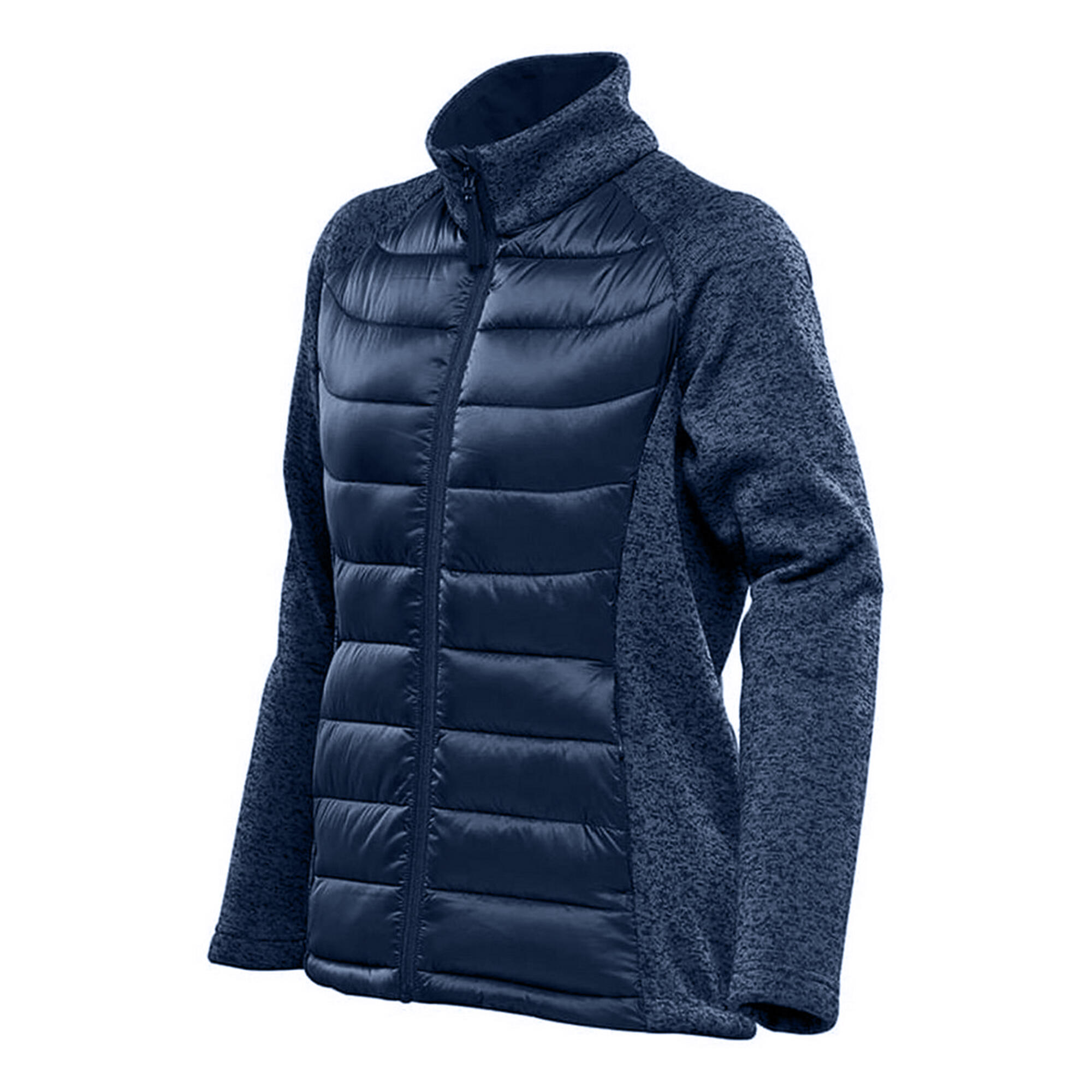 Womens/Ladies Narvik Padded Jacket (Indigo Heather) 3/3
