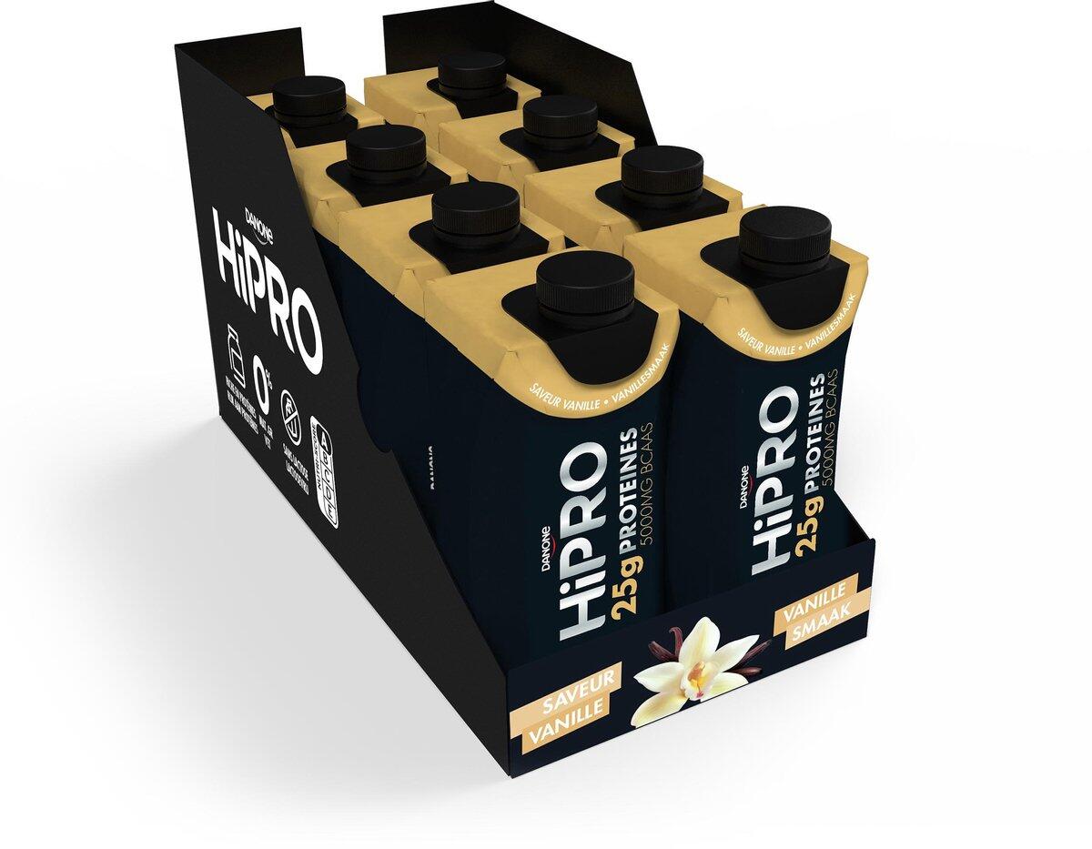 Danone HiPRO Eiwitshake – Vanille – 25g Proteïne – 8 x 330ml – Lactosevrij 3/7