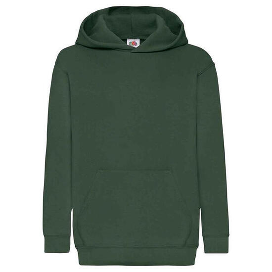 Sweat À Capuche CLASSIC Enfant (Vert Bouteille)
