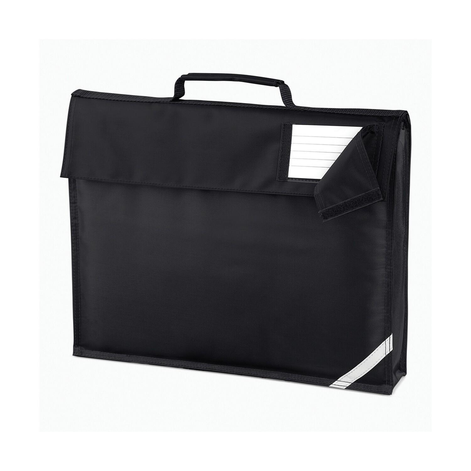 QUADRA Reflective Tape Book Bag (Black)