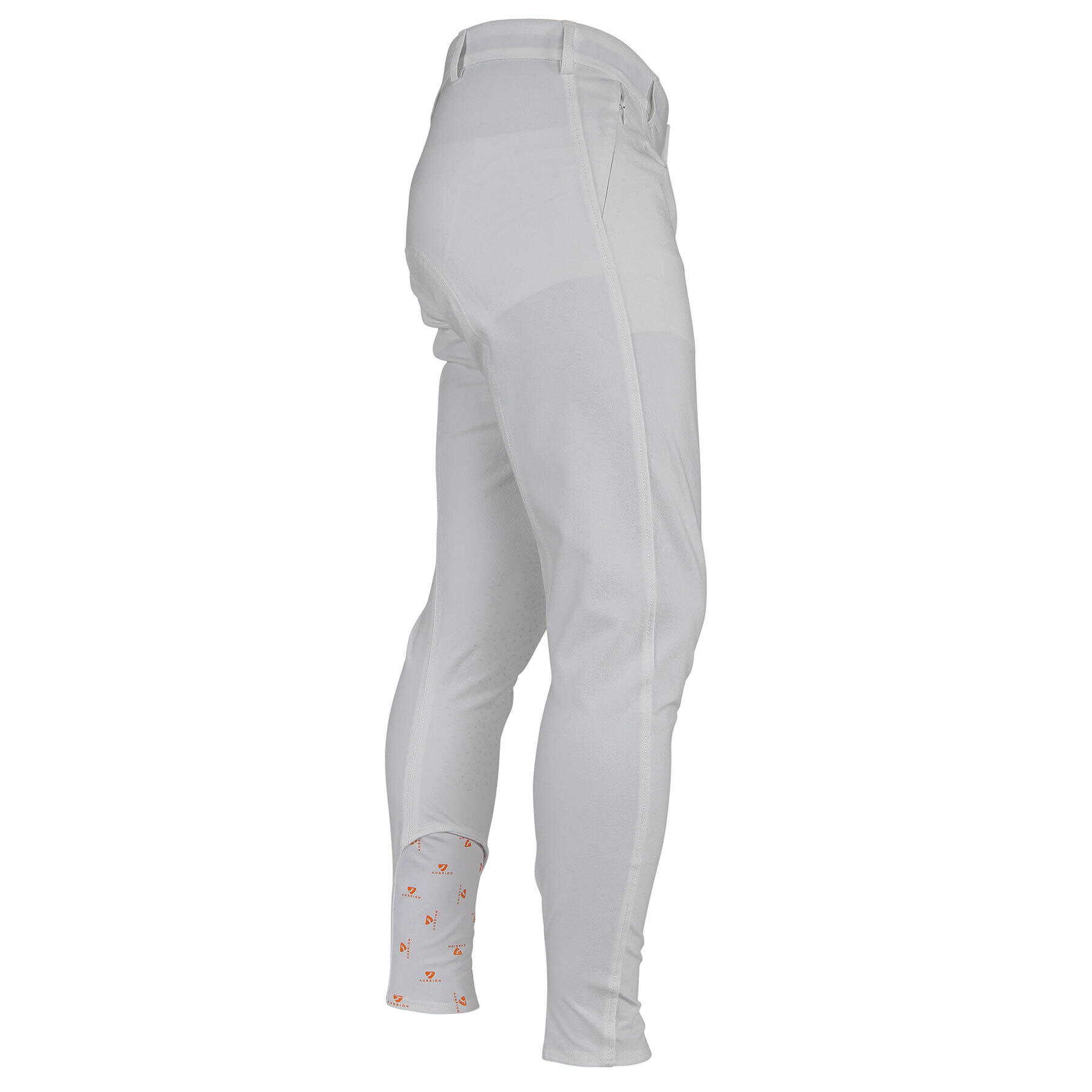 AUBRION Mens Walton Breeches (White)
