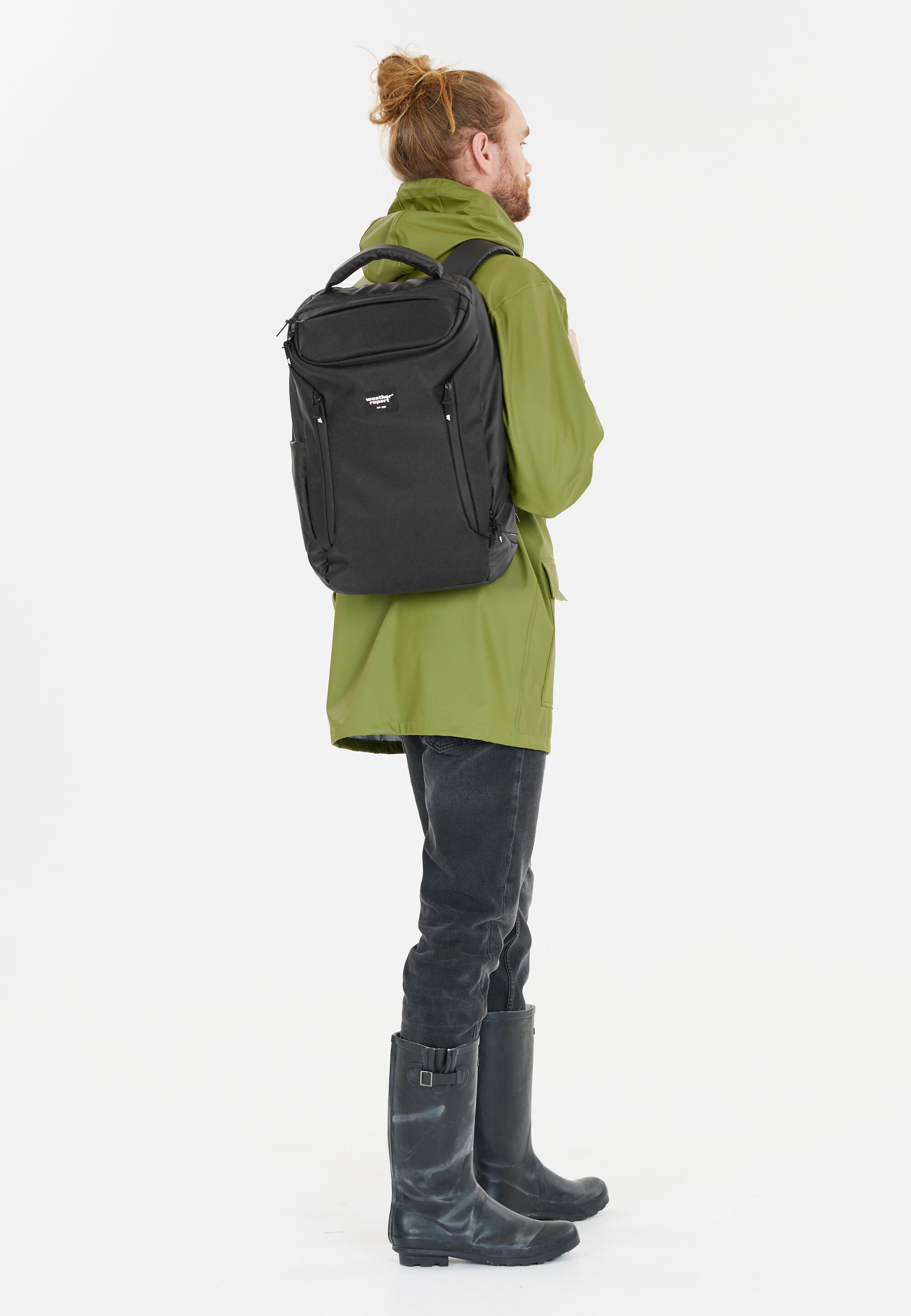 Rucksack Weather Report Bronze PU Computer 2/5