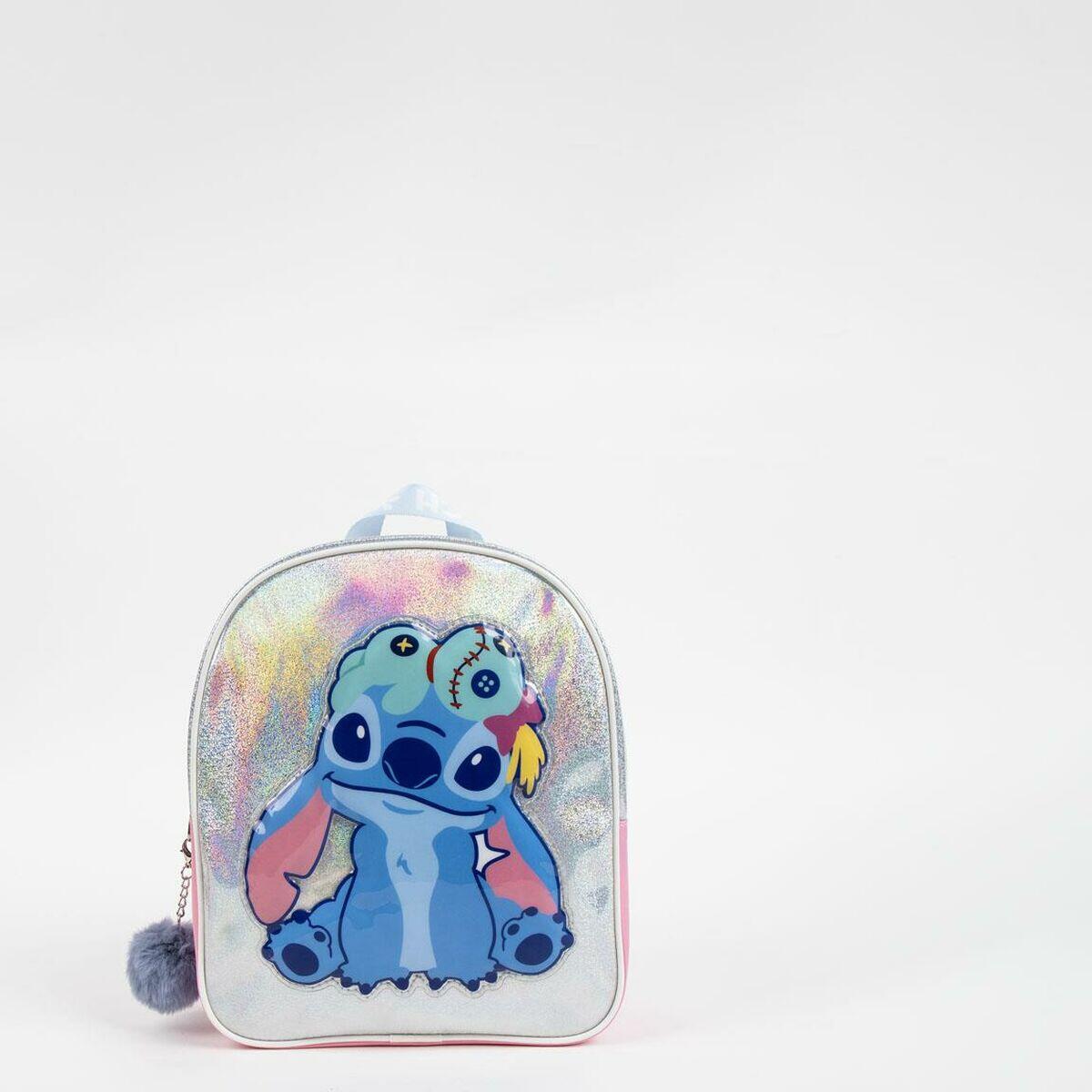 Zaino per Bambini Stitch Rosa 5/5