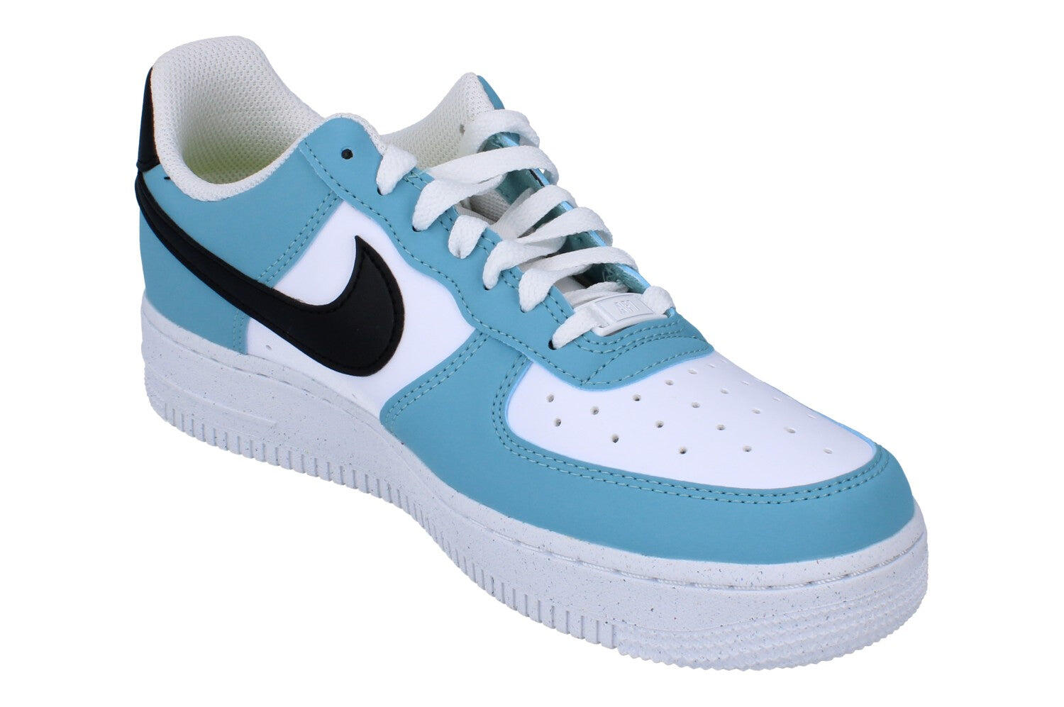 Nike Air Force 1 '07 HJ9571-400 Denim Turq/Black-White-Cyber 40.5 4/5