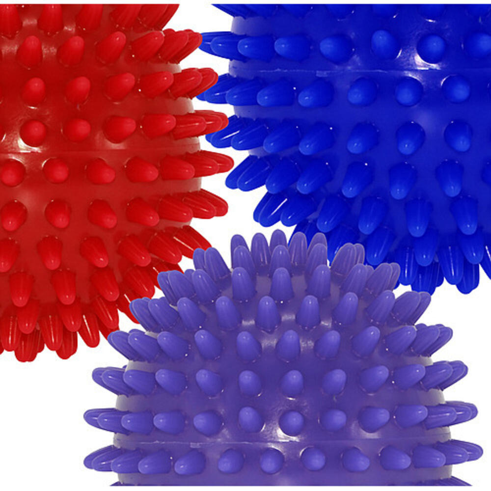 Massage Balls Set (Pack of 3) (Red/Blue/Purple) 2/3