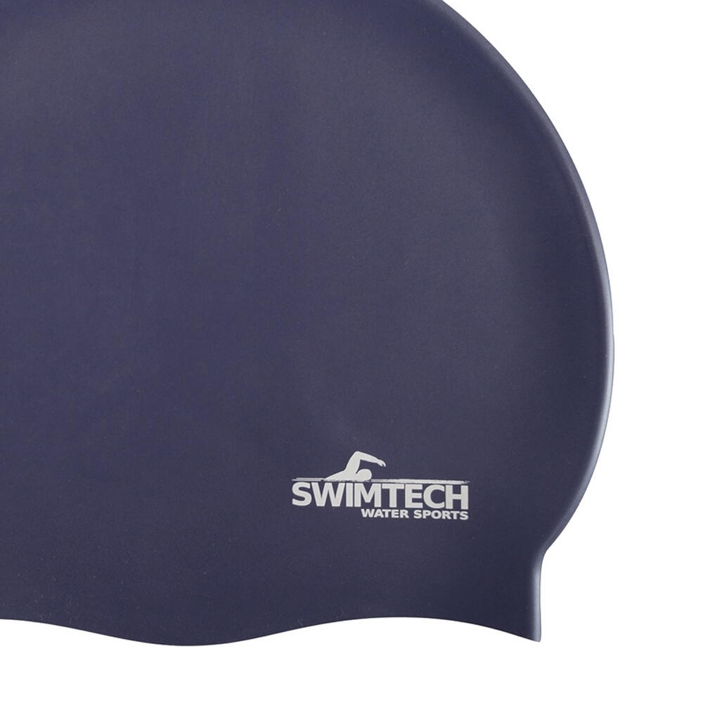 Bonnet De Bain Adulte (Bleu Marine) 2/2