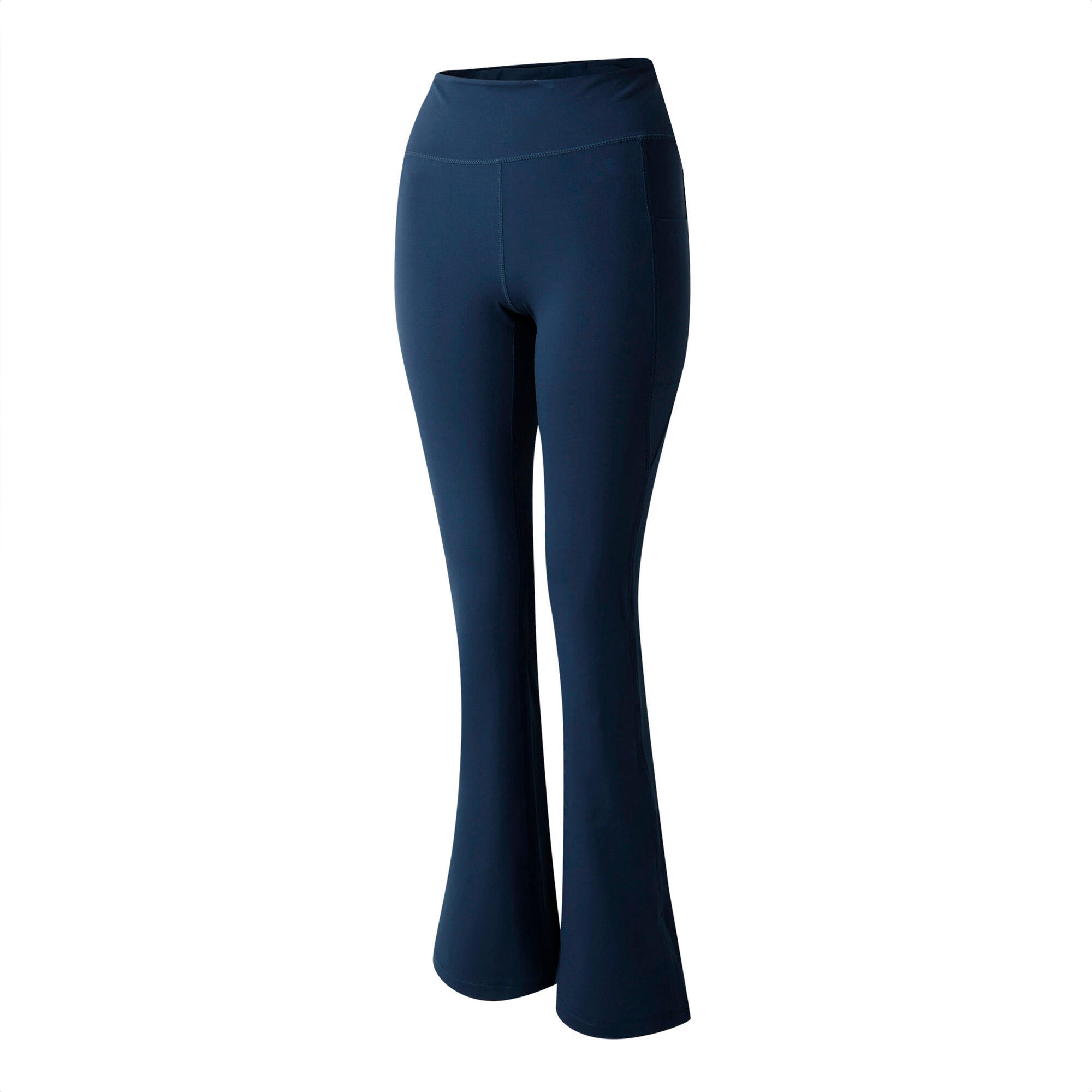 Womens/Ladies Refresh Flared Leggings (Moonlight Denim) 3/4
