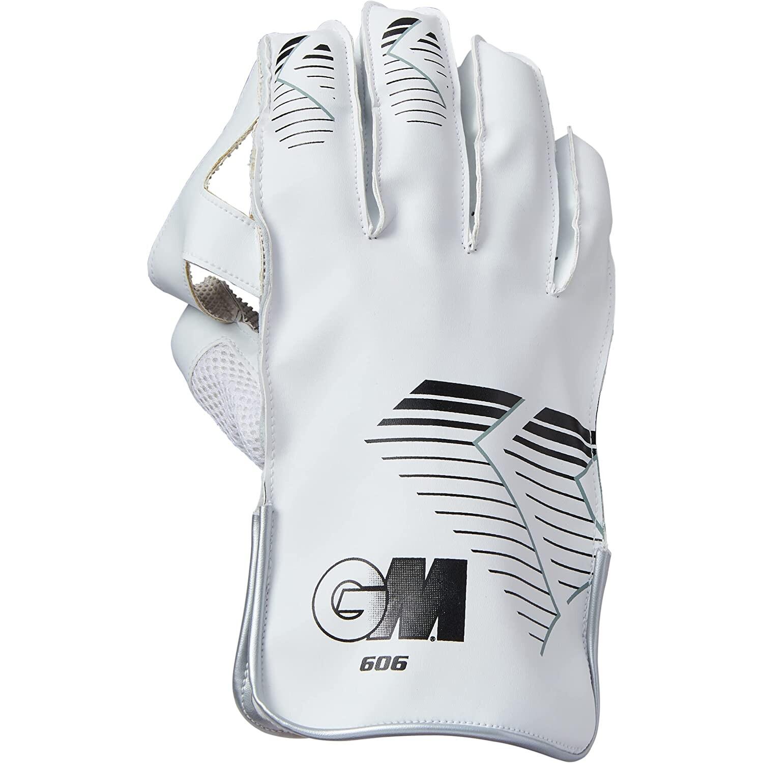 GUNN AND MOORE Guanti da wicket Gunn And Moore 21 cm pelle di vitello bianca