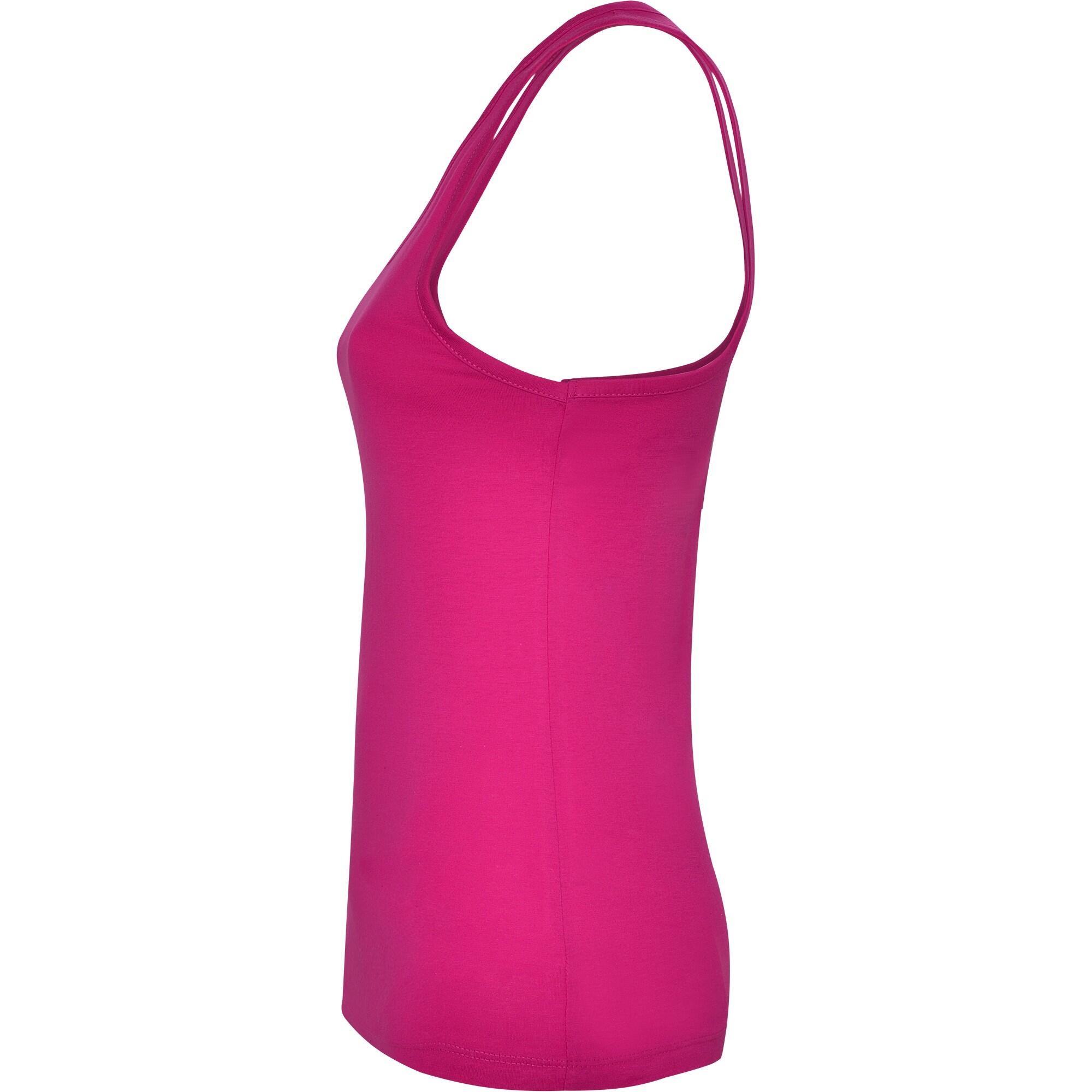 Débardeur BRENDA Femme (Rouge Rose) 3/4