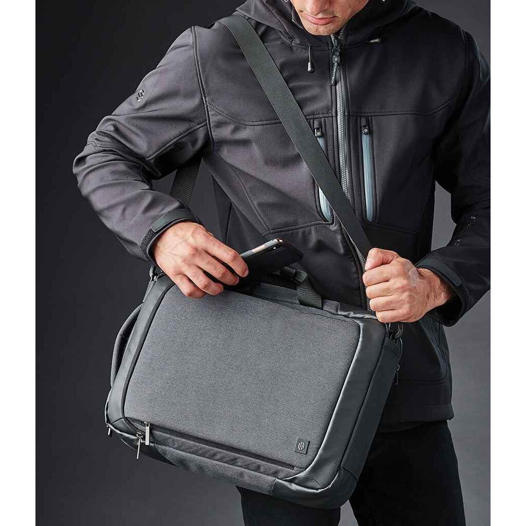 Borsa Per Laptop Stormtech Road Warrior Grigio Grafite Nero 4/4