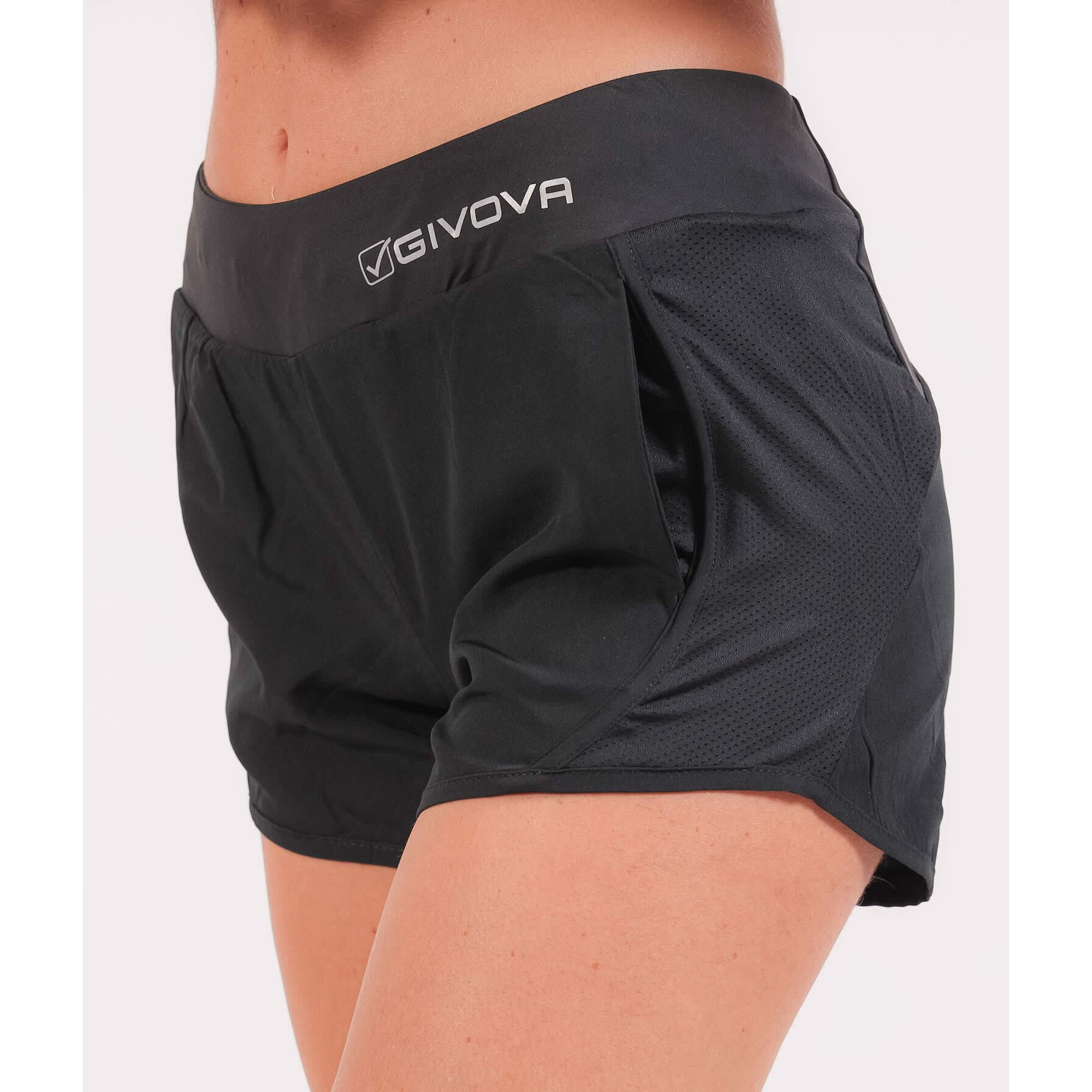PANTALONCINO da palestra donna givova nero 3/4