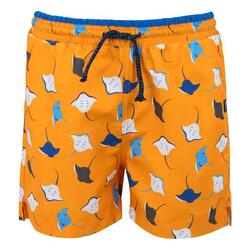 Short De Bain SKANDER Garçon (Jaune Orangé Vif)