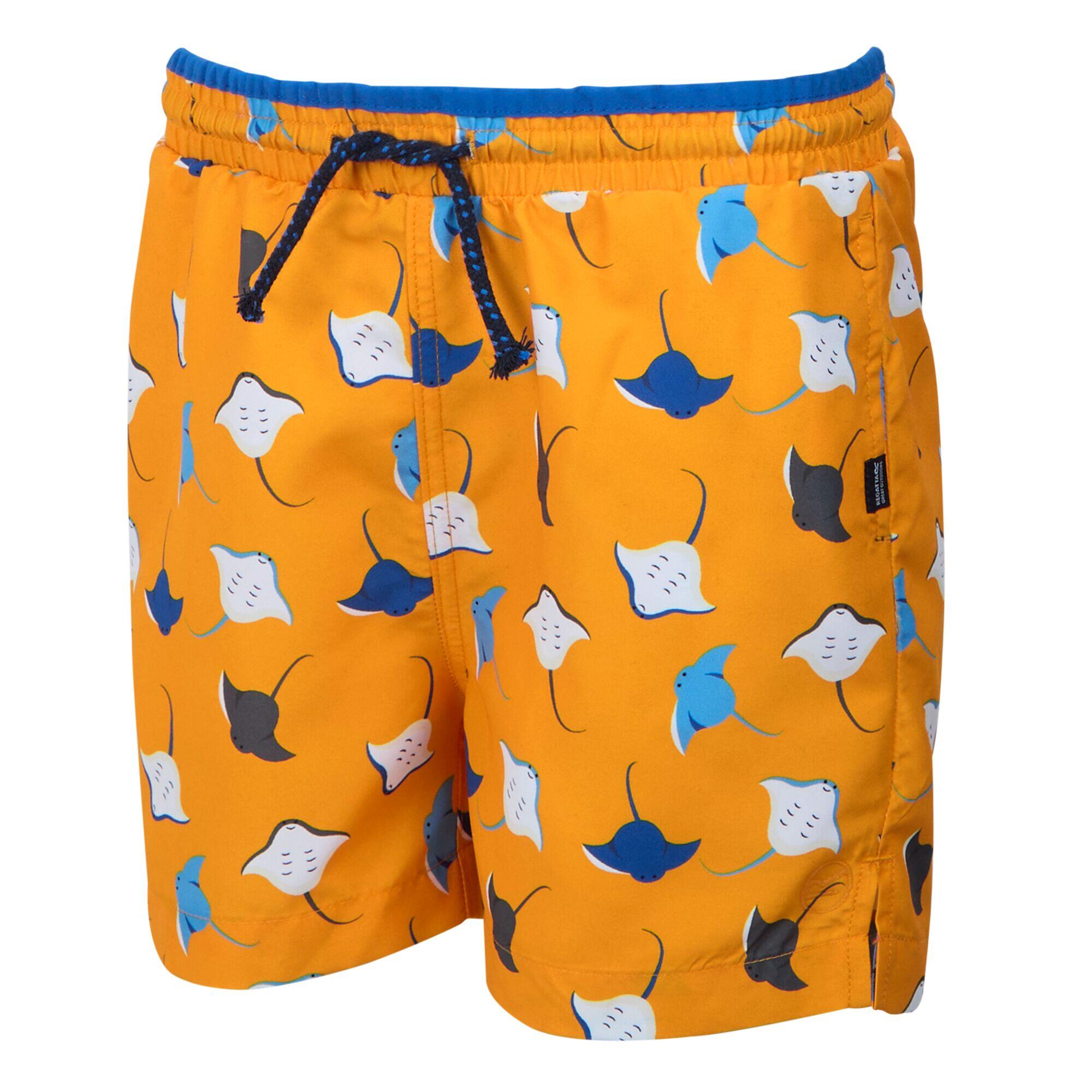 Costume Bermuda Pastinaca Ragazzi Regatta Skander III Calendula Luminosa 3/5