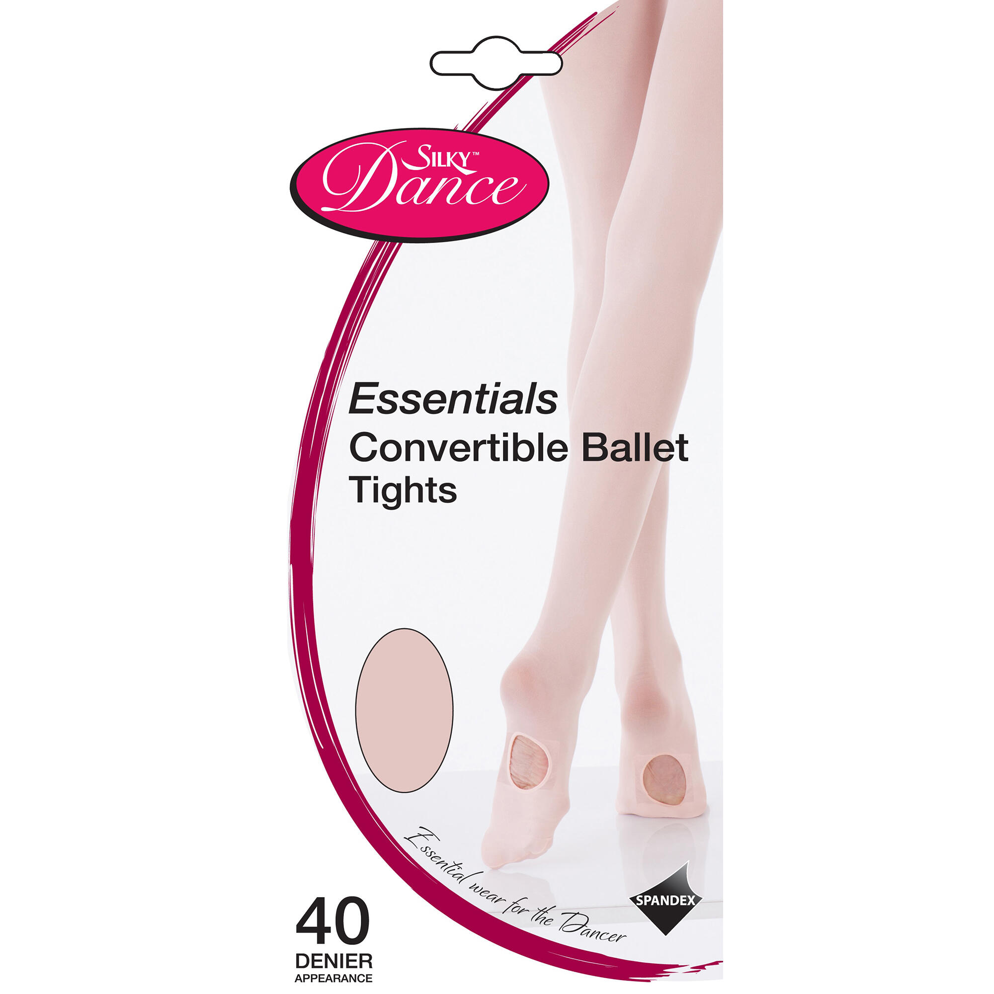 Collant De Danse Fille (Rose) 2/3