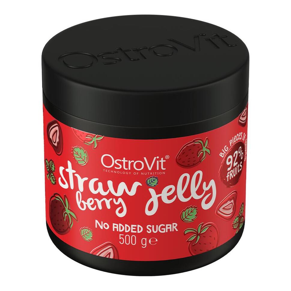 OstroVit Strawberry Jelly Owoce w żelu 500 g thumbnail