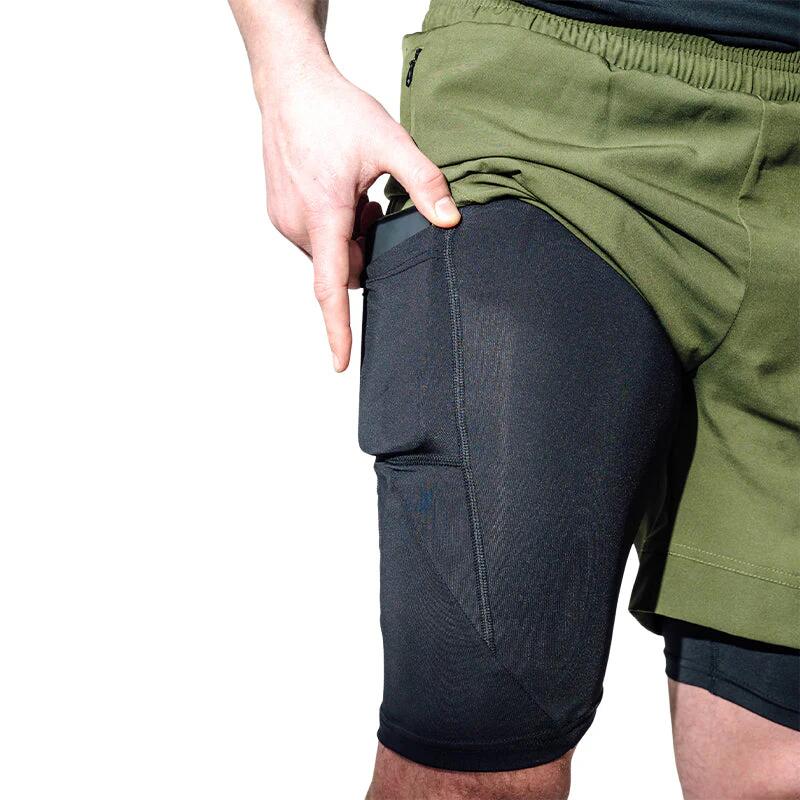 Sort MMA Rdx T16, Verde/Negru, 3XL
