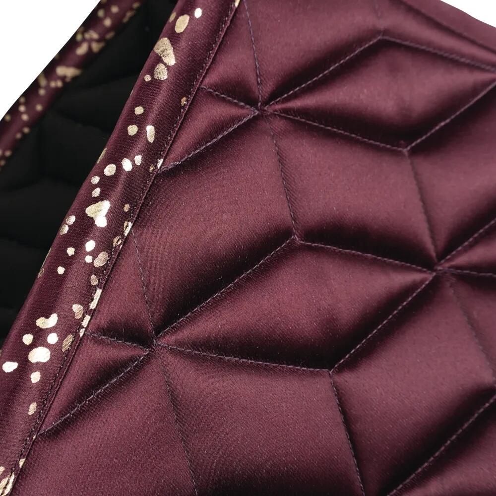 Enchanted Collection Horse Saddlepad (Plum/Rose Gold) 3/3