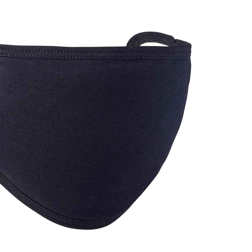 Unisex Adult Face Mask (Pack of 5) (Black) 2/2