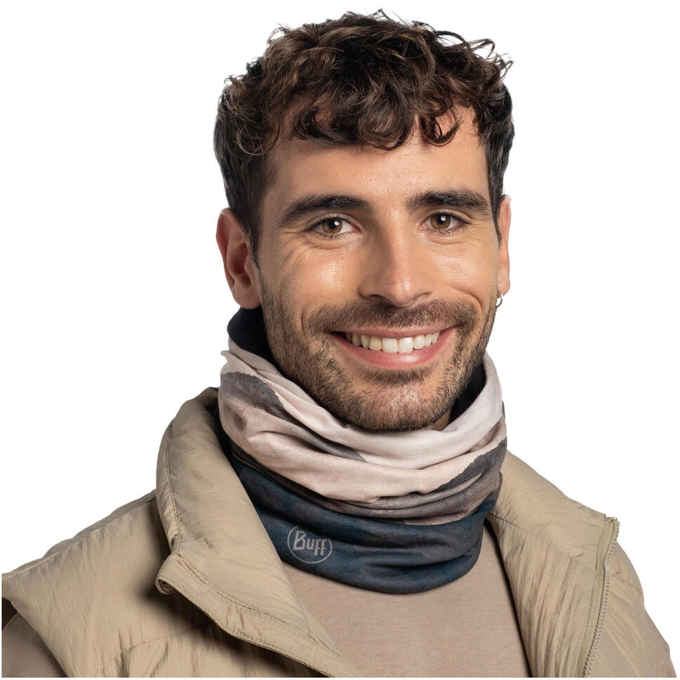 Chusta Buff Polar Reversible Lise Taupe Gray uni