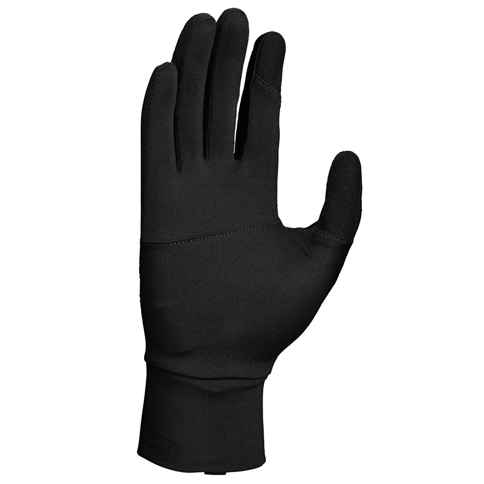 Womens/Ladies Accelerate Running Gloves (Black) 2/2
