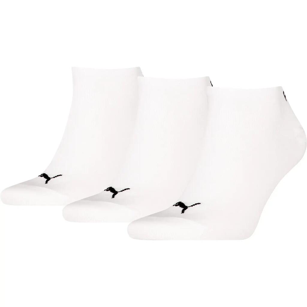 Socks Unisex Pack of 3 Stretch-Sneaker Plain 3P