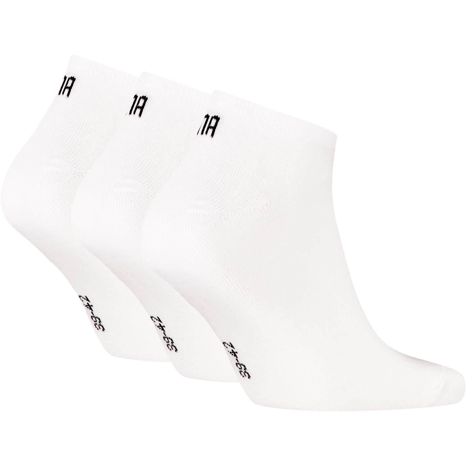 Chaussettes Unisexe Paquet de 3 Stretch-Sneaker Plain 3P 2/3