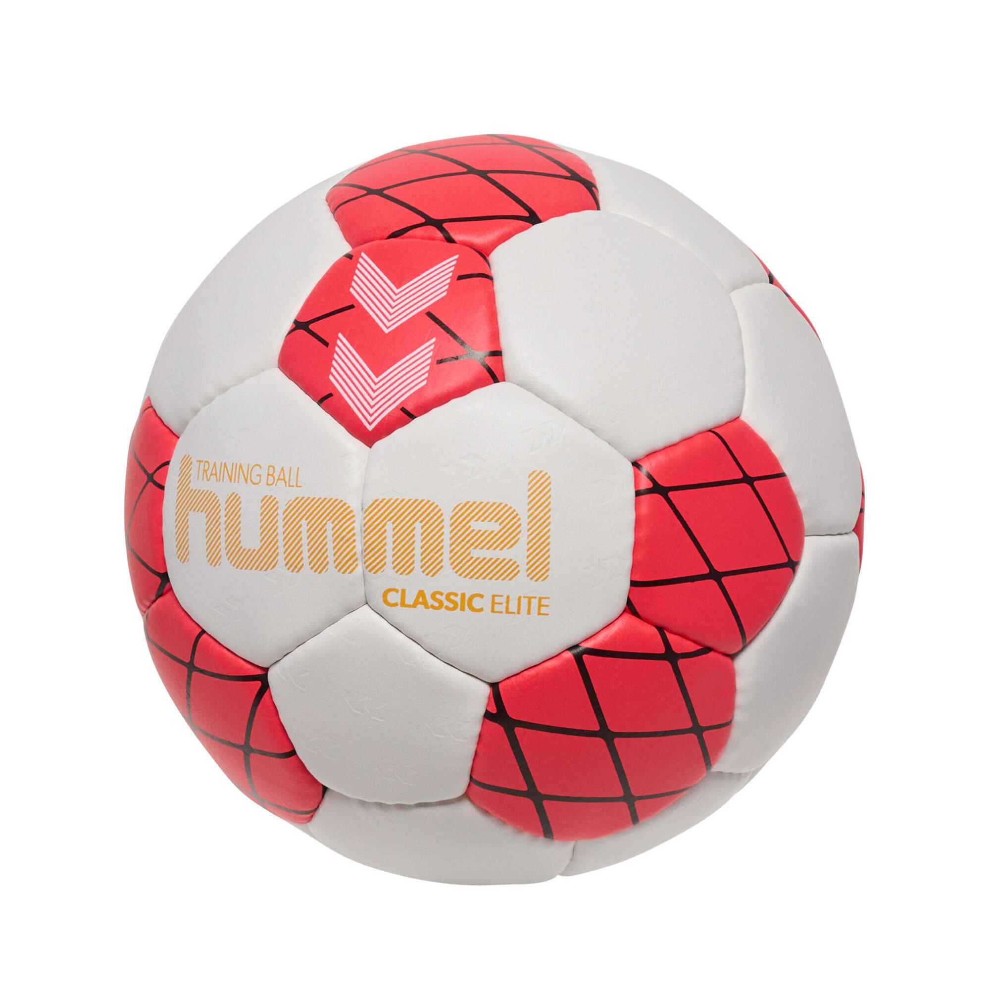 Hummel - Enfiler Bandeau Hmlclassic Handball Adulte Hummel - Ballon De Hand - Blanc|noir|rouge - 2 - Decathlon