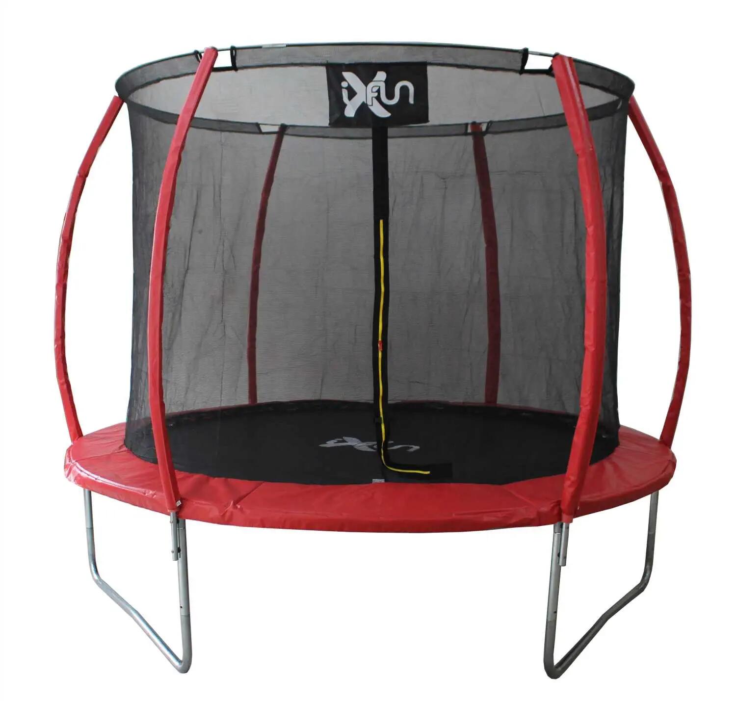 Trampolina ogrodowa z siatką IXFun 370cm / 12ft 2/4