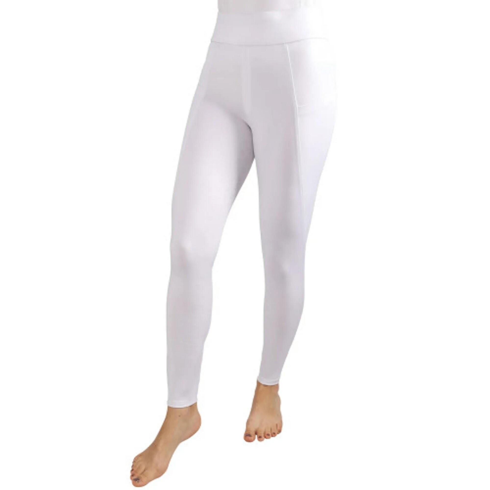 Collant D´équitation MELTON Enfant (Blanc) 1/2