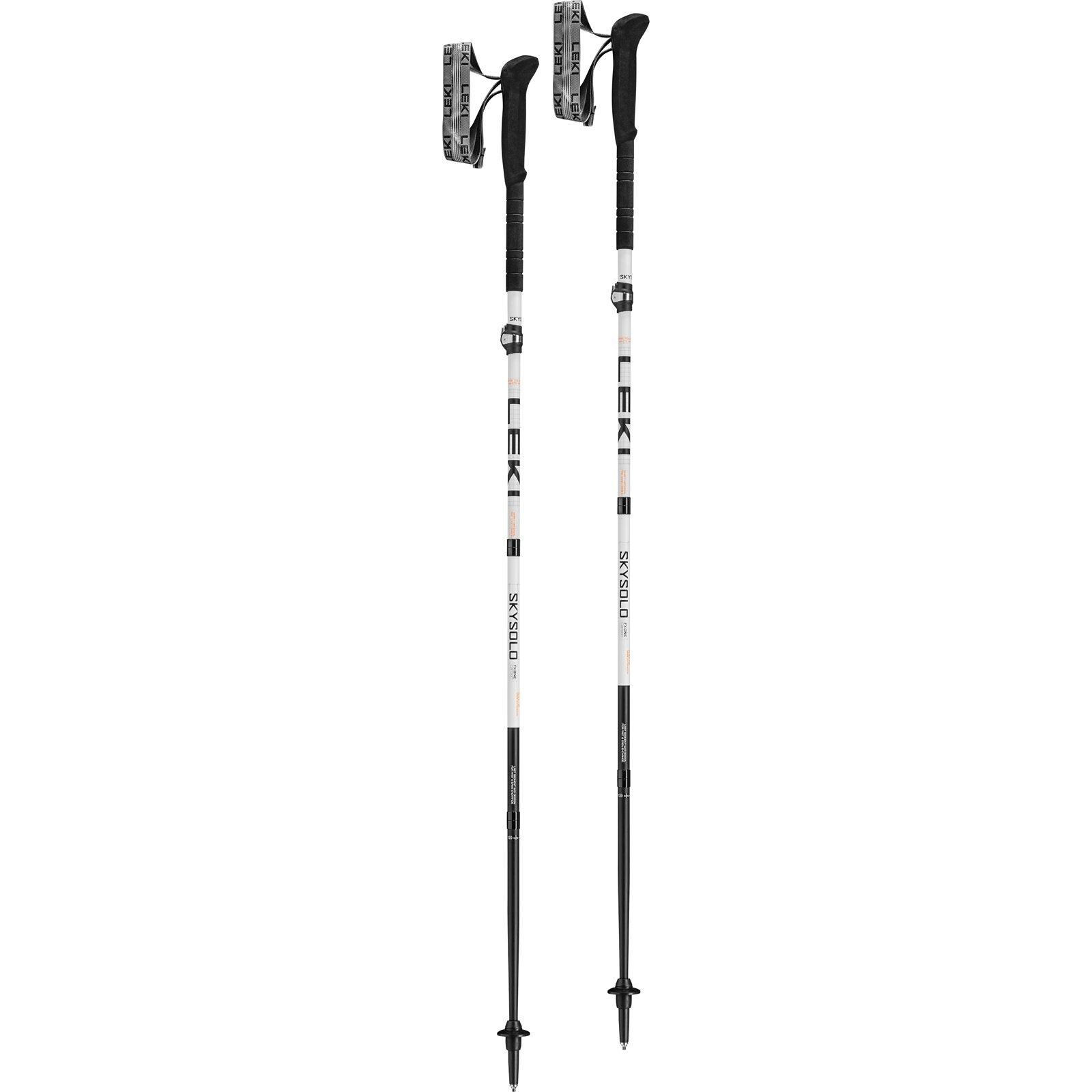 Leki - Bâton De Randonnée Leki Skysolo Fx.one Carbon - Bâtons De Trail - Multicolore|noir - 135 Cm - Decathlon