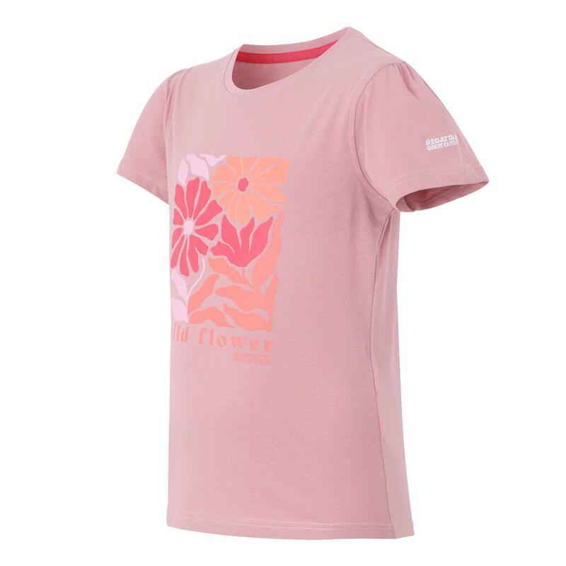 Tricou Drumeții În Natură Regatta Bosley VIII Flori Sălbatice Copii