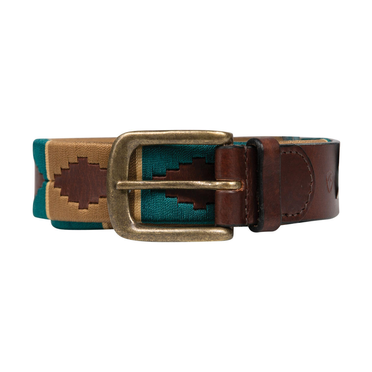 atlantis blue / brown / beige