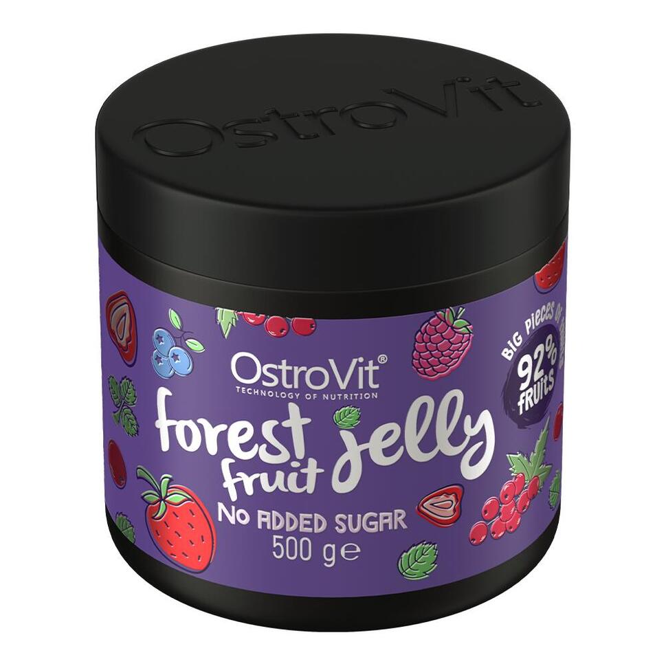 OstroVit Forest Fruit Jelly Owoce w żelu 500 g thumbnail