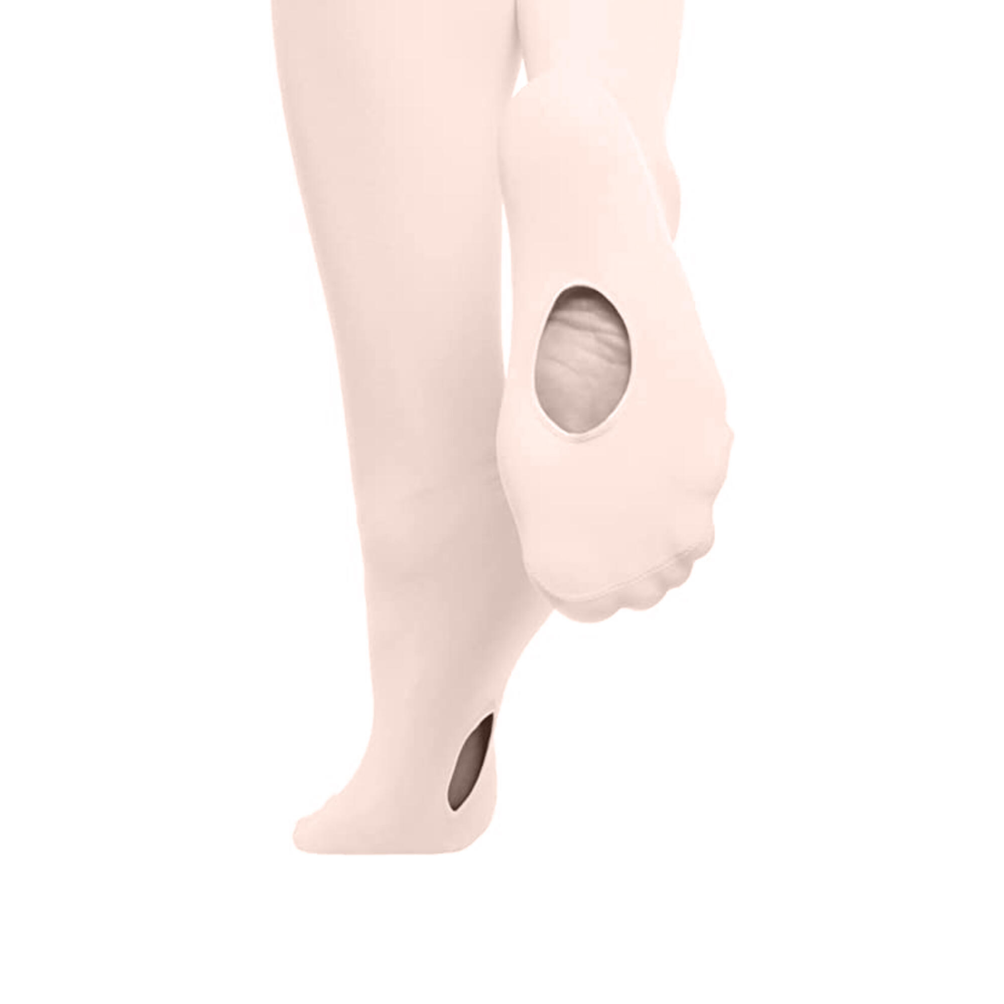 Collanta Da Danza Con Piede (1 Paio) Donna Silky Rosa Teatrale 2/3